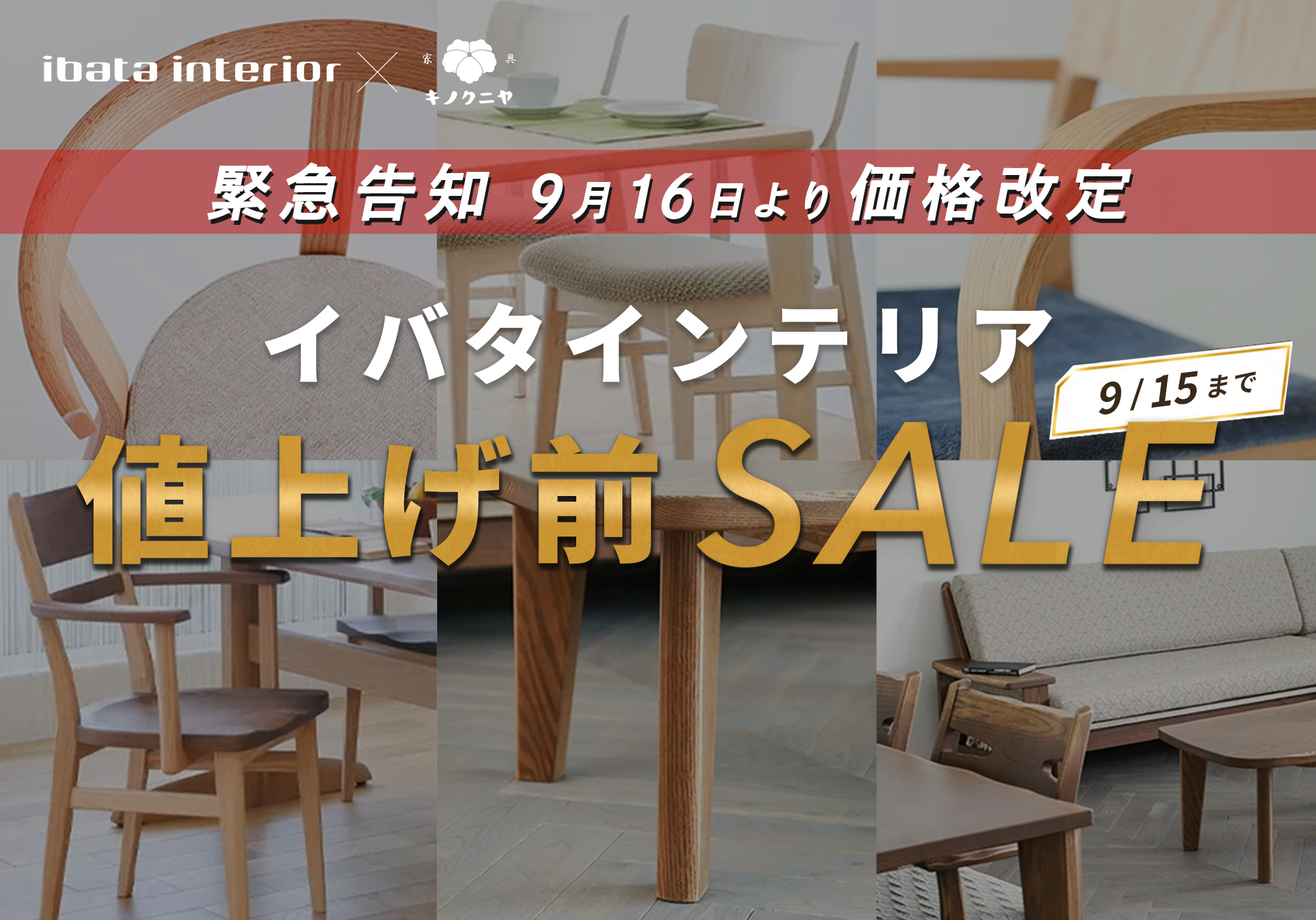 イバタインテリア 特別SALE